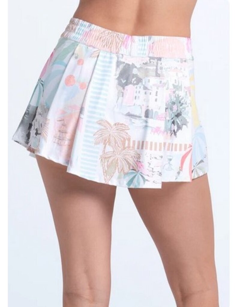 Lucky In Love Lucky in Love High Waisted Riviera Breeze Skort 13.5in