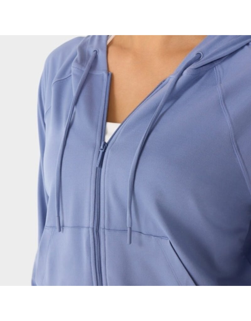 Thirty Three Threads Tavi SoftTec Zip Hoodie Serene Blue