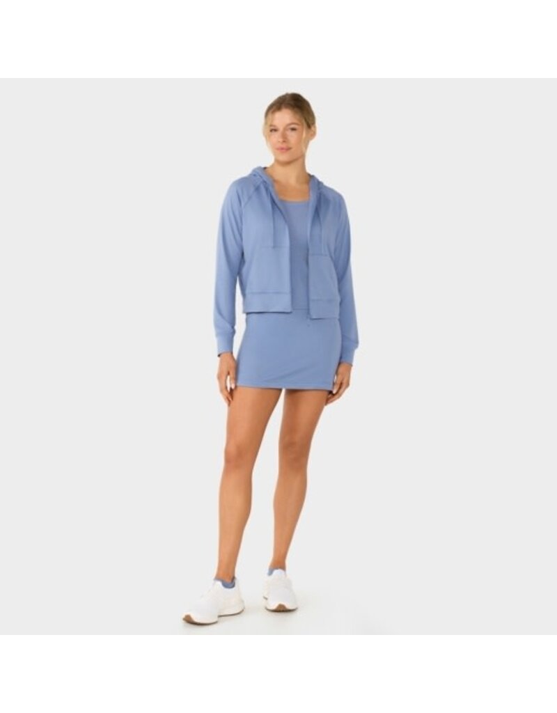 Thirty Three Threads Tavi SoftTec Zip Hoodie Serene Blue