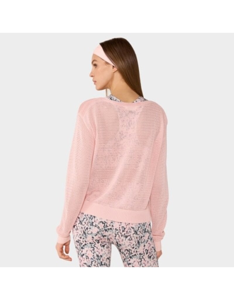 Thirty Three Threads Tavi Coast Sweater Ballet Pink