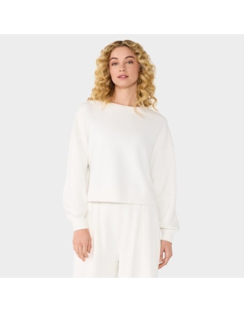 Thirty Three Threads Tavi French Terry Sweatshirt Coconut