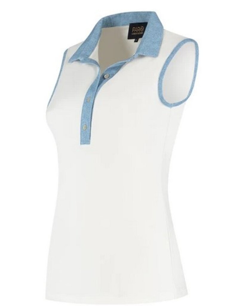 Par 69 Par 69 Bingo Polo Off White Jeans Print