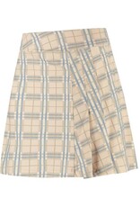 Par 69 Par 69 Benji Skirt Check Print Sand