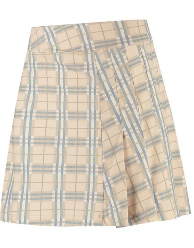Par 69 Par 69 Benji Skirt Check Print Sand