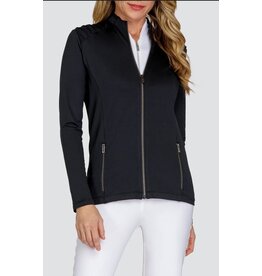 Tail Tail Siona Zip Front Jacket Onyx