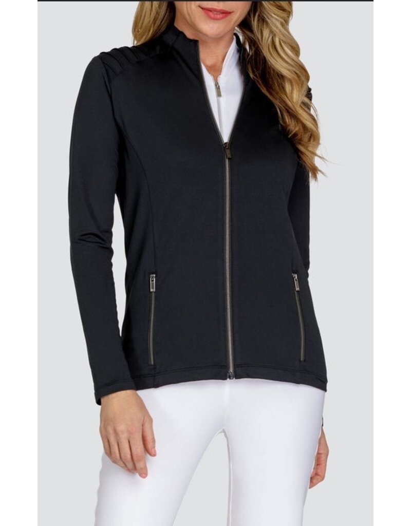 Tail Tail Siona Zip Front Jacket Onyx