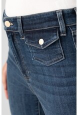 Liverpool Los Angeles Liverpool Hannah Flare with Mini Patch Pockets