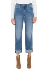 Liverpool Los Angeles Liverpool Marley Girlfriend Cuffed 27 rolled/30 ins campus