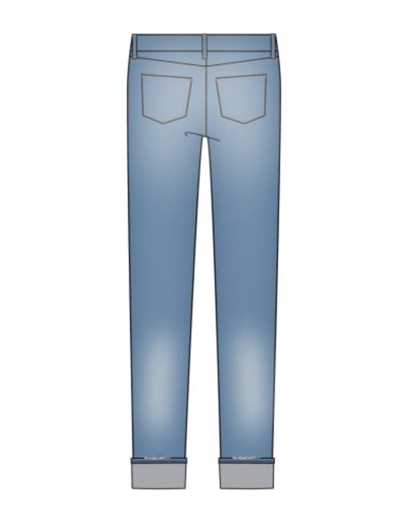 Liverpool Los Angeles Liverpool Marley Girlfriend Cuffed 27 rolled/30 ins campus