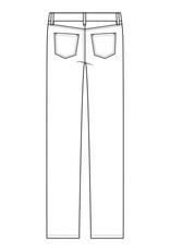 Liverpool Los Angeles Liverpool Kennedy Crop Straight with Pearl Trim