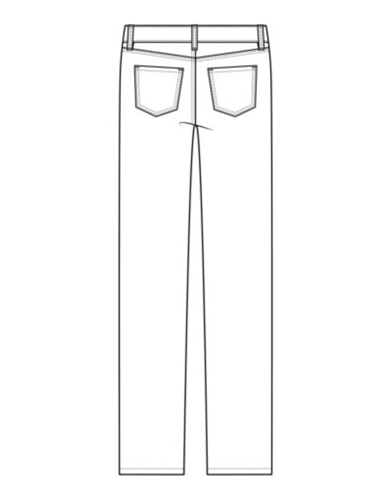 Liverpool Los Angeles Liverpool Kennedy Crop Straight with Pearl Trim