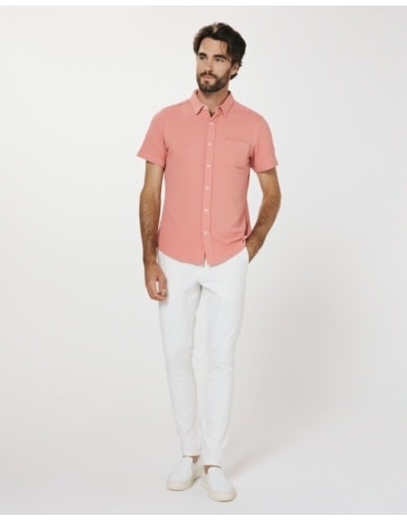 7 Diamonds 7Diamonds Bennet 4-Way Stretch Shirt Poppy