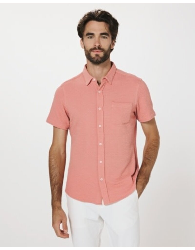 7 Diamonds 7Diamonds Bennet 4-Way Stretch Shirt Poppy