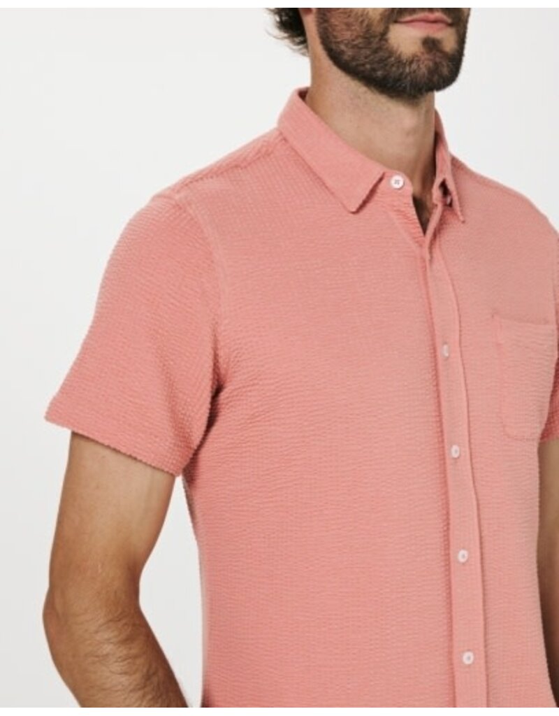 7 Diamonds 7Diamonds Bennet 4-Way Stretch Shirt Poppy