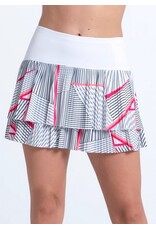 Lucky In Love Lucky in Love Geo Glow Skirt White
