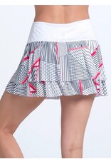 Lucky In Love Lucky in Love Geo Glow Skirt White