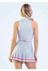 Lucky In Love Lucky in Love Glow Set Stripes Tank White/Midnight