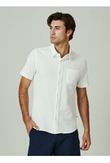 7 Diamonds 7 Diamonds Bennet 4-Way Stretch Shirt Ivory