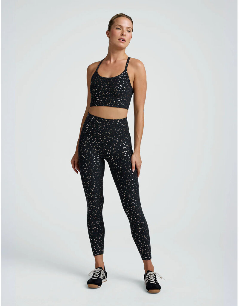 Beyond Yoga Beyond Yoga Softshine High Waist Midi Legging Black Gold Mini Moons
