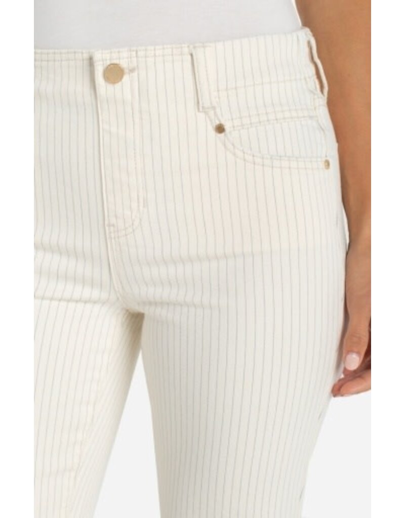 Liverpool Los Angeles Liverpool Gia Glider Crop Flare w/ wide hem 27in inseam