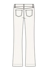 Liverpool Los Angeles Liverpool Gia Glider Crop Flare w/ wide hem 27in inseam