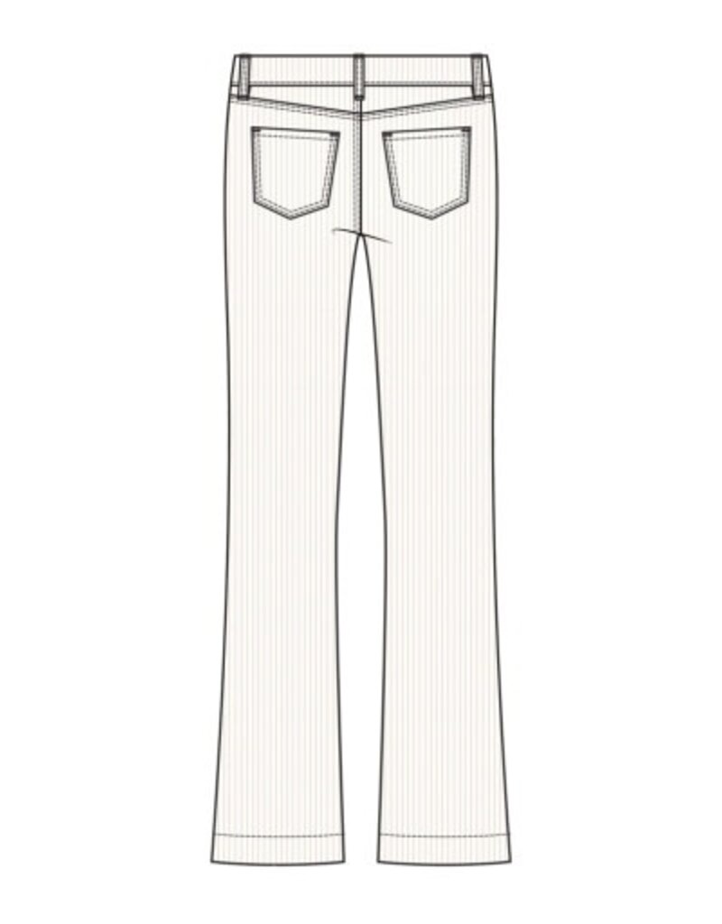 Liverpool Los Angeles Liverpool Gia Glider Crop Flare w/ wide hem 27in inseam