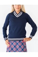 The Bubble The Bubble Hatton Sweater Solids Navy White