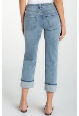 Liverpool Los Angeles Liverpool Marley Cropped Girlfriend Cuffed Jean