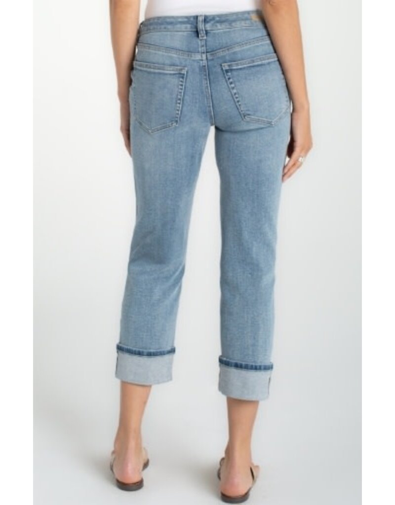 Liverpool Los Angeles Liverpool Marley Cropped Girlfriend Cuffed Jean