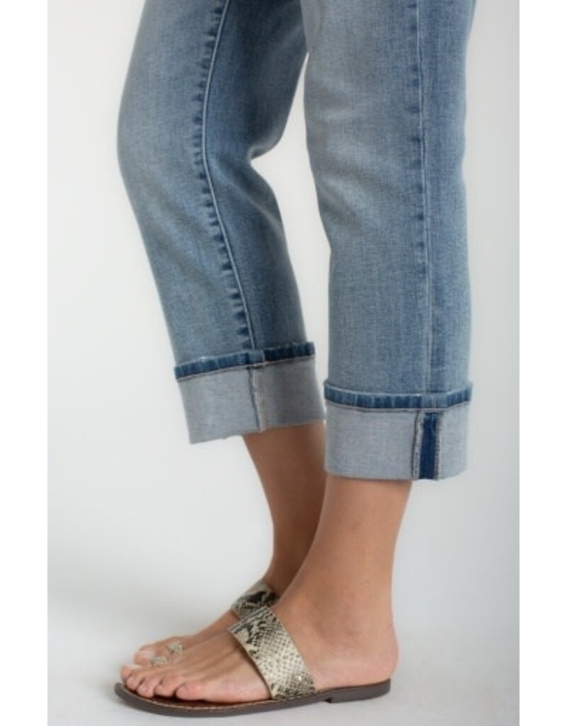 Liverpool Los Angeles Liverpool Marley Cropped Girlfriend Cuffed Jean