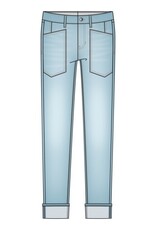 Liverpool Los Angeles Liverpool Marley Cropped Girlfriend Cuffed Jean