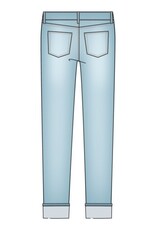 Liverpool Los Angeles Liverpool Marley Cropped Girlfriend Cuffed Jean