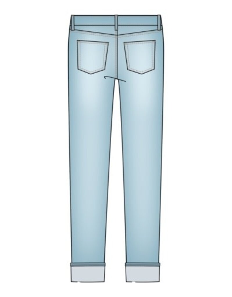 Liverpool Los Angeles Liverpool Marley Cropped Girlfriend Cuffed Jean