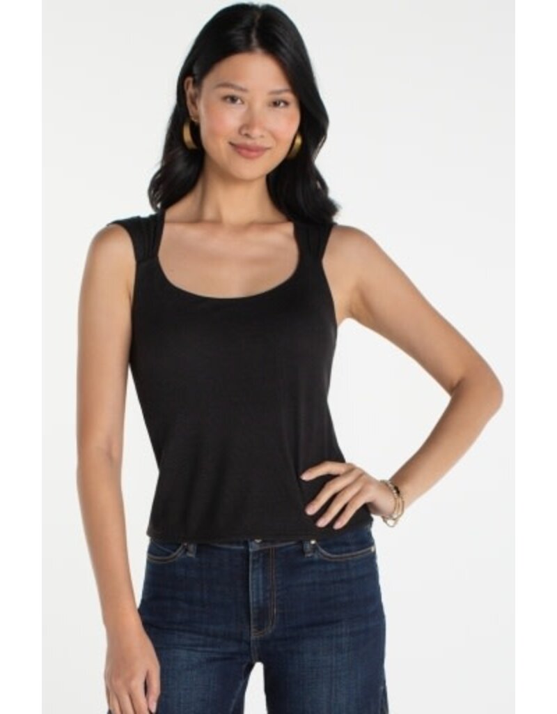 Liverpool Los Angeles Liverpool Sleeveless Built In Bra Knit Top