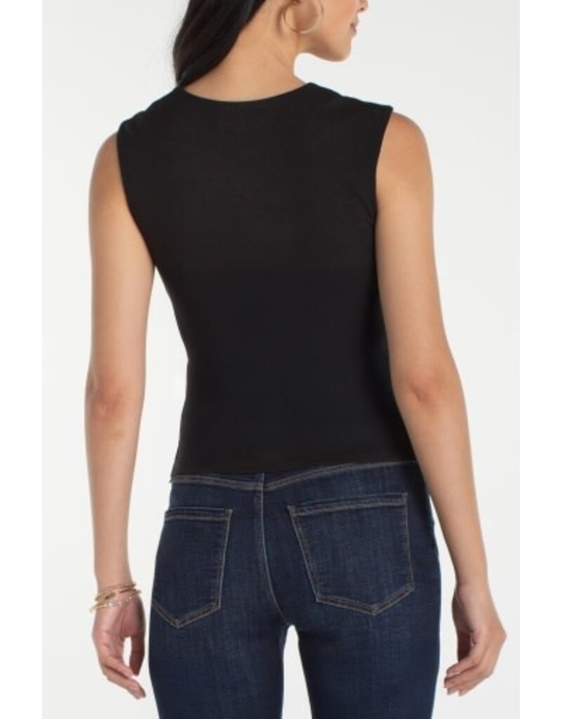 Liverpool Los Angeles Liverpool Sleeveless Built In Bra Knit Top