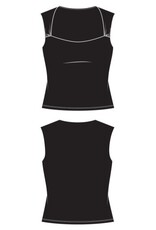 Liverpool Los Angeles Liverpool Sleeveless Built In Bra Knit Top