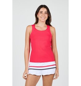 Sofibella Sofibella Style Icons Racerback Tank Berry Red