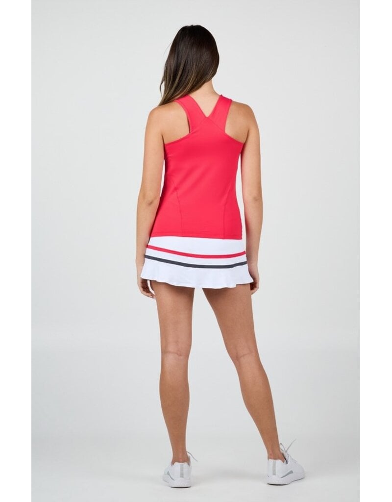 Sofibella Sofibella Style Icons Racerback Tank Berry Red