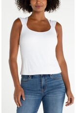 Liverpool Los Angeles Liverpool Sleeveless Built In Bra Knit Top