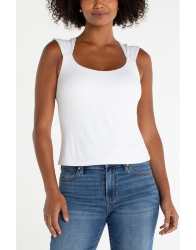 Liverpool Los Angeles Liverpool Sleeveless Built In Bra Knit Top
