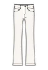 Liverpool Los Angeles Liverpool Gia Glider Crop Flare w/ wide hem 27in inseam