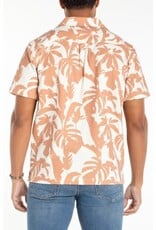 Liverpool Los Angeles Liverpool Short Sleeve Button Up Camp Shirt Clay Multi