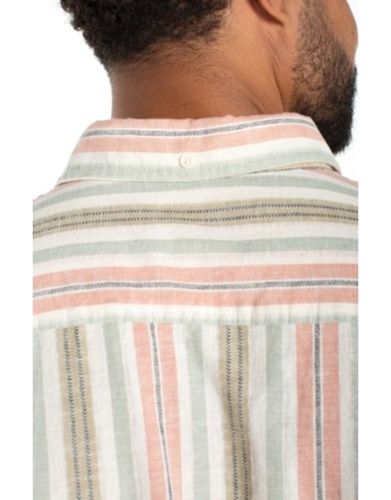 Liverpool Los Angeles Liverpool Short Sleeve Button Up Shirt Clay Sage Multi