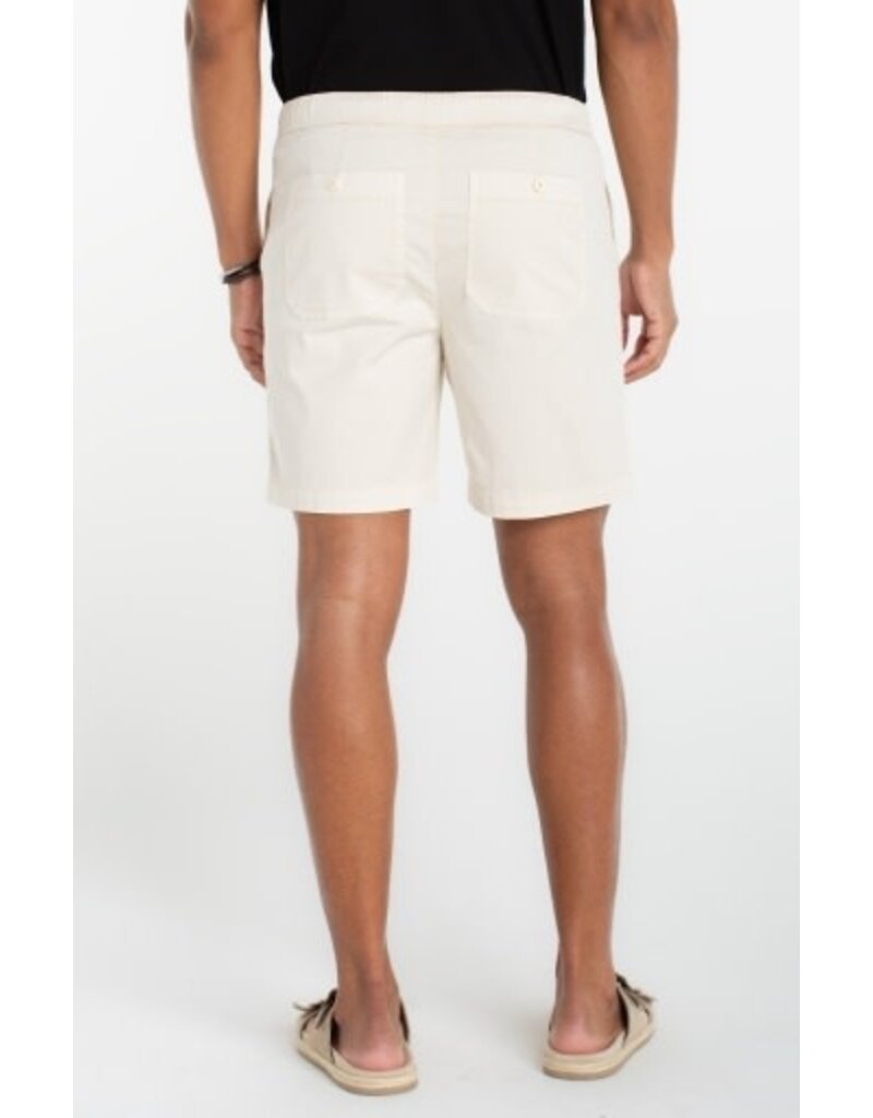 Liverpool Los Angeles Liverpool Men's Pull-On Chino Short Parchment