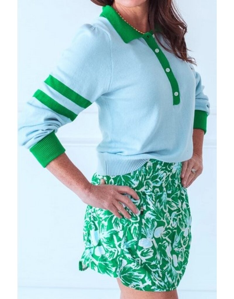 The Bubble The Bubble Fairway Skirt  Print 17" Flower Mast