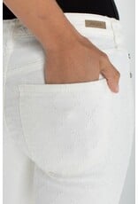 Liverpool Los Angeles Liverpool Hannah Crop Flare with Wide Fray Hem and Slit