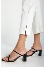 Liverpool Los Angeles Liverpool Hannah Crop Flare with Wide Fray Hem and Slit