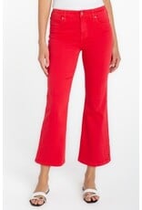 Liverpool Los Angeles Liverpool Hannah Cropped FLare with Slit Hem