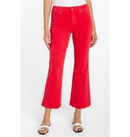 Liverpool Los Angeles Liverpool Hannah Cropped Flare with Slit Hem