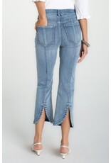 Liverpool Los Angeles Liverpool Gia Glider Crop Flare with Tulip Back Slit